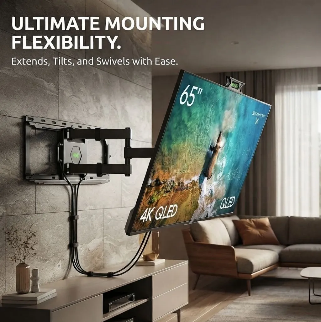 USX MOUNT Full Motion TV Wall Mount