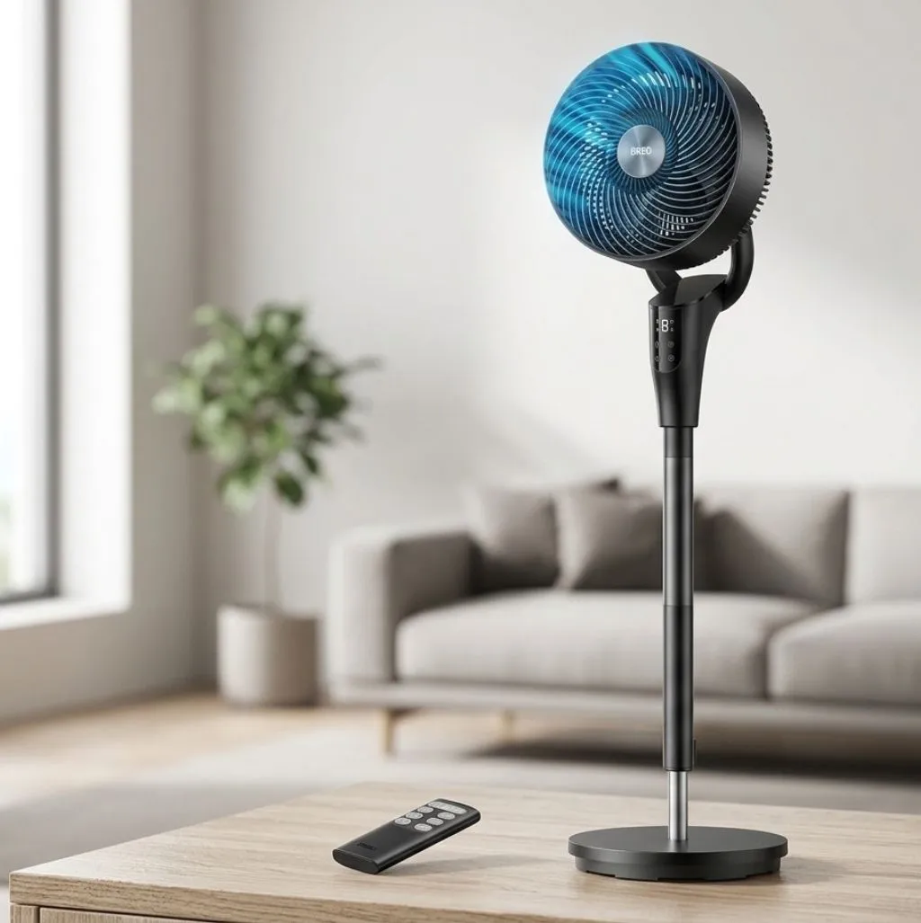 DREO TurboPoly 353 Pedestal Air Circulator Fan