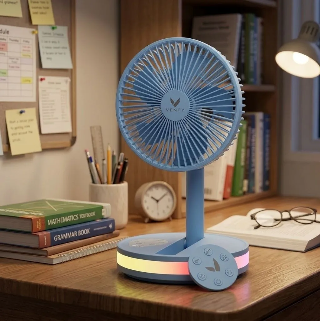 VENTY Portable Wireless Oscillating Fan