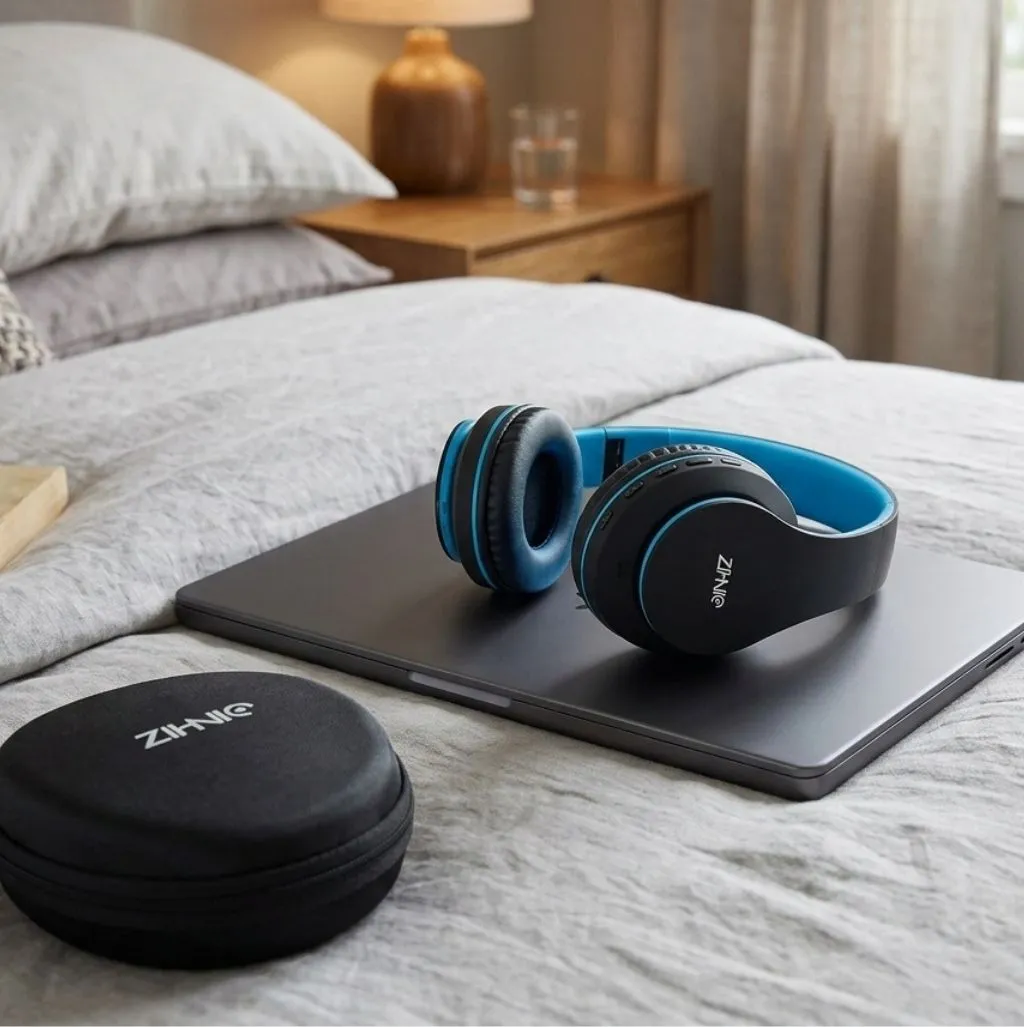 Zihnic Bluetooth Over-Ear Wireless Headphones