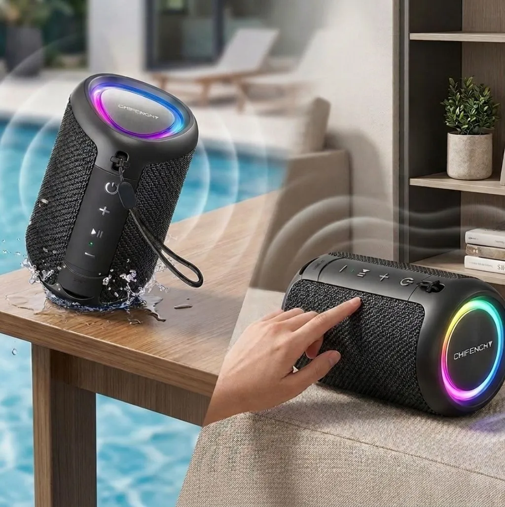 Chifenchy PulseSound Portable Bluetooth Speaker