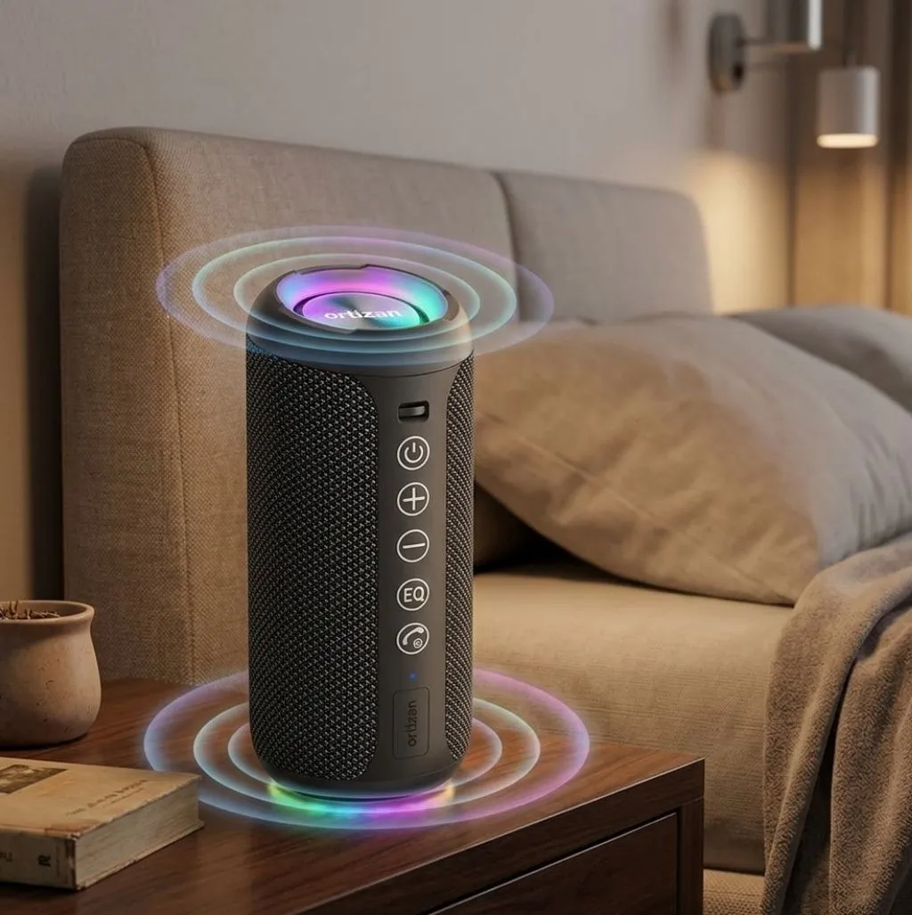 Ortizan Portable Bluetooth Speaker